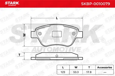 JUEGO DE PASTILLAS DE FRENO