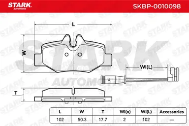 JUEGO DE PASTILLAS DE FRENO