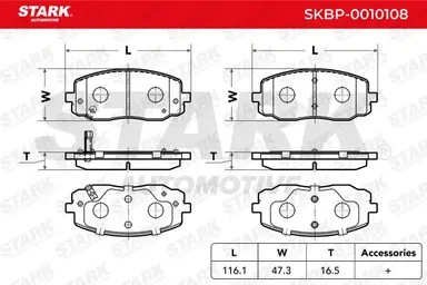 JUEGO DE PASTILLAS DE FRENO