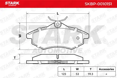JUEGO DE PASTILLAS DE FRENO