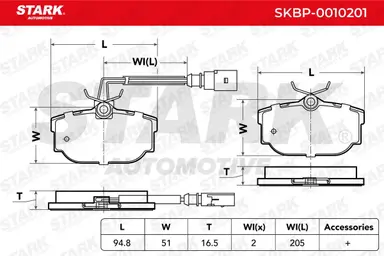 JUEGO DE PASTILLAS DE FRENO