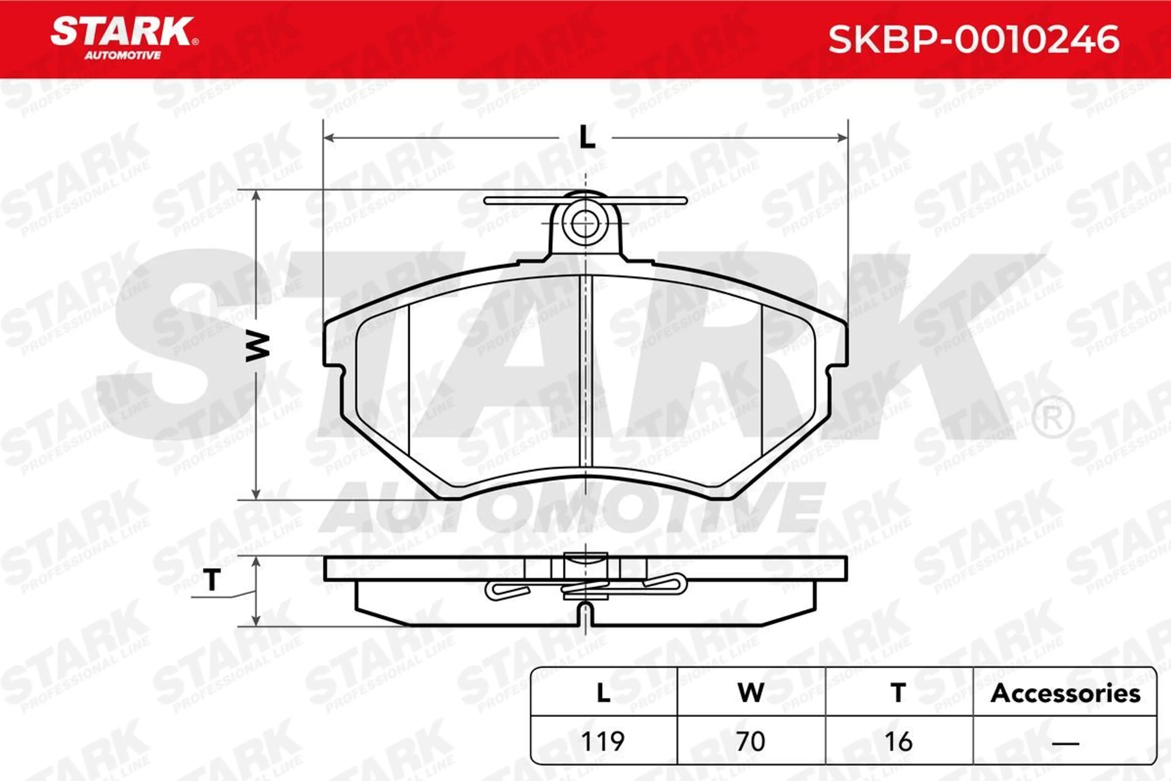 JUEGO DE PASTILLAS DE FRENO