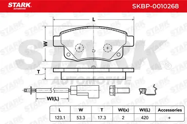 JUEGO DE PASTILLAS DE FRENO