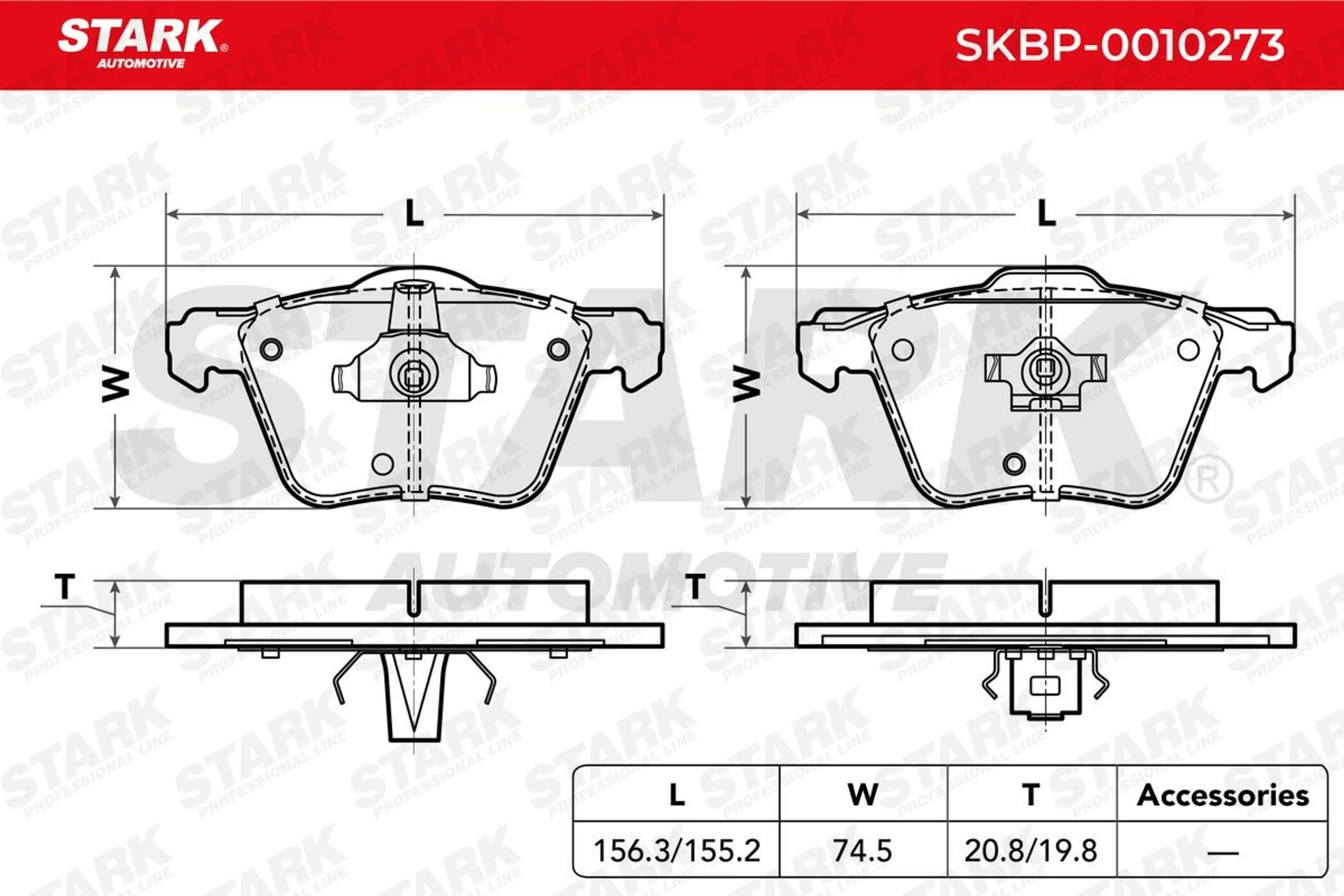JUEGO DE PASTILLAS DE FRENO