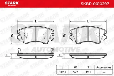JUEGO DE PASTILLAS DE FRENO