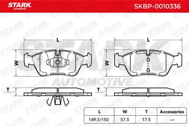 JUEGO DE PASTILLAS DE FRENO
