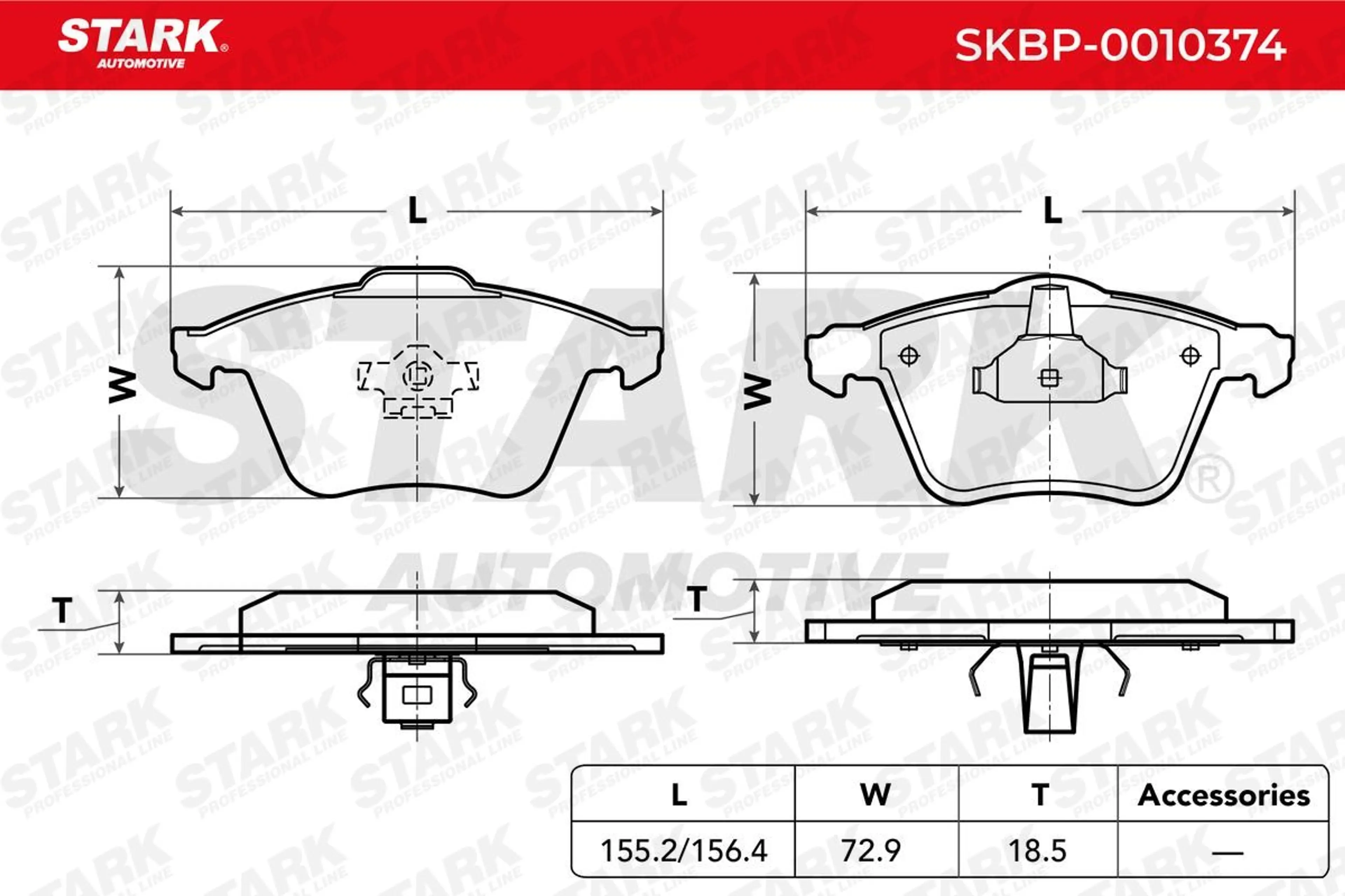 JUEGO DE PASTILLAS DE FRENO