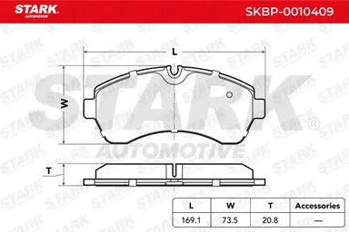 JUEGO DE PASTILLAS DE FRENO