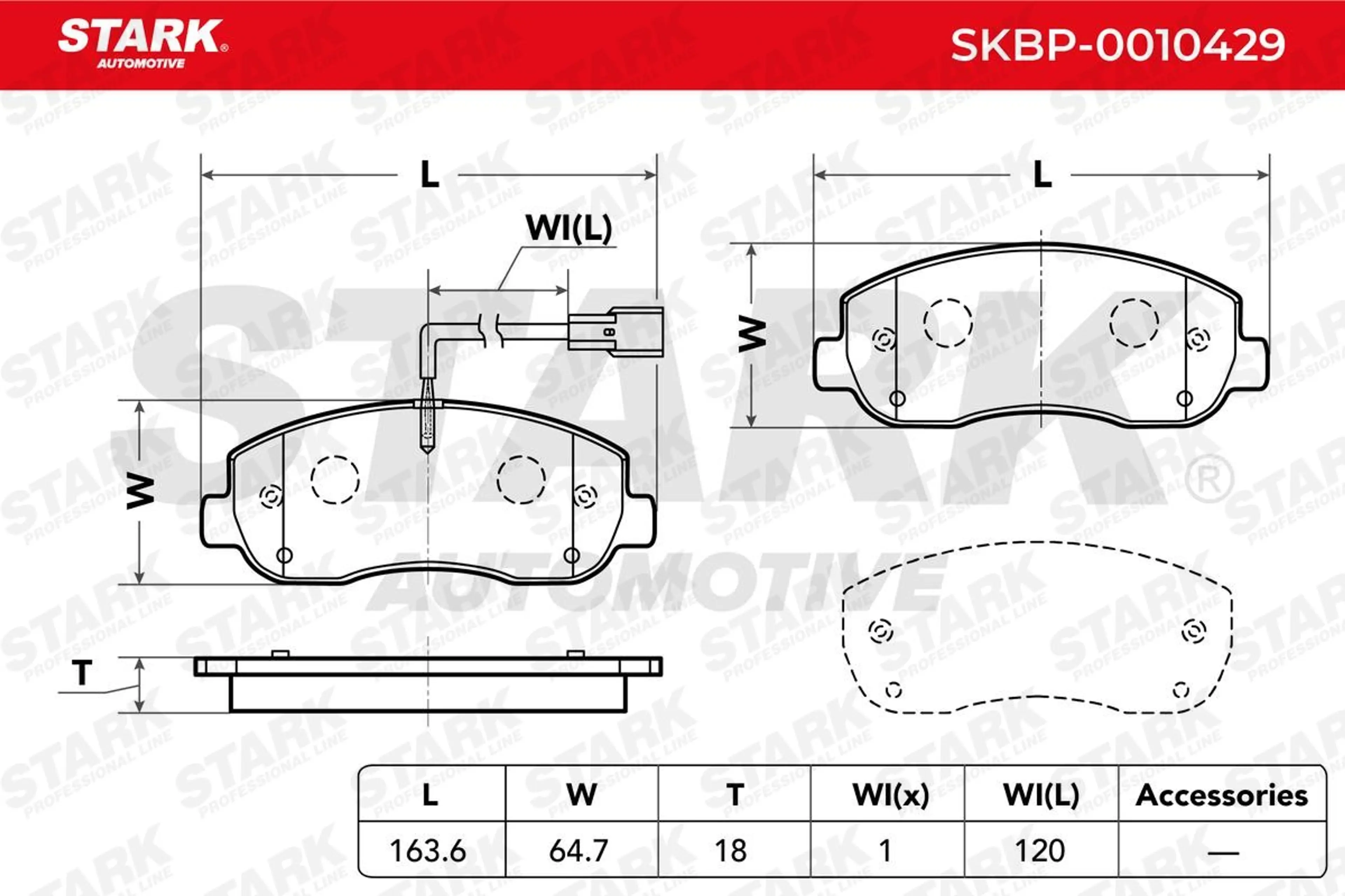 JUEGO DE PASTILLAS DE FRENO