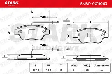 JUEGO DE PASTILLAS DE FRENO