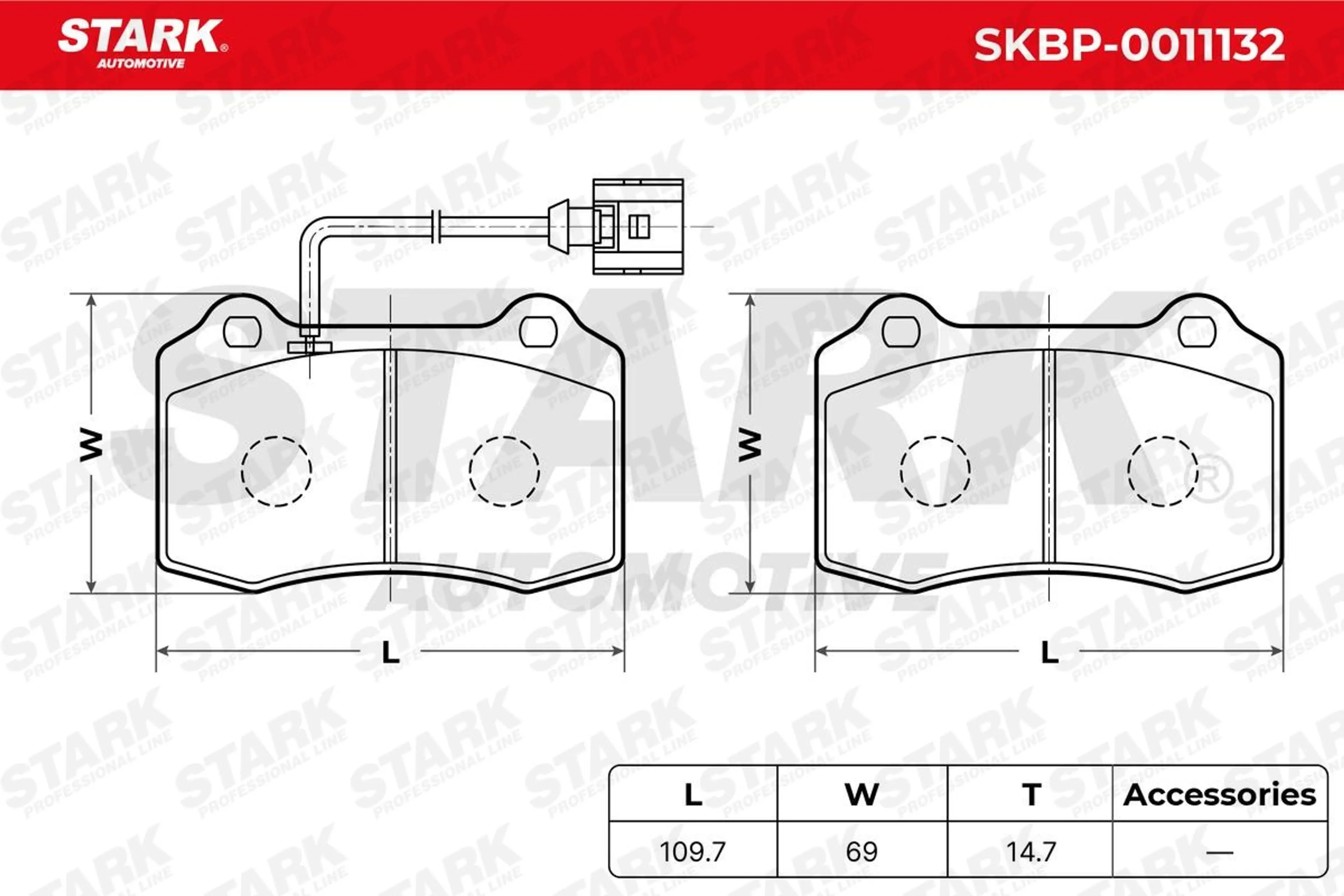 JUEGO DE PASTILLAS DE FRENO