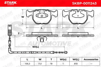 JUEGO DE PASTILLAS DE FRENO