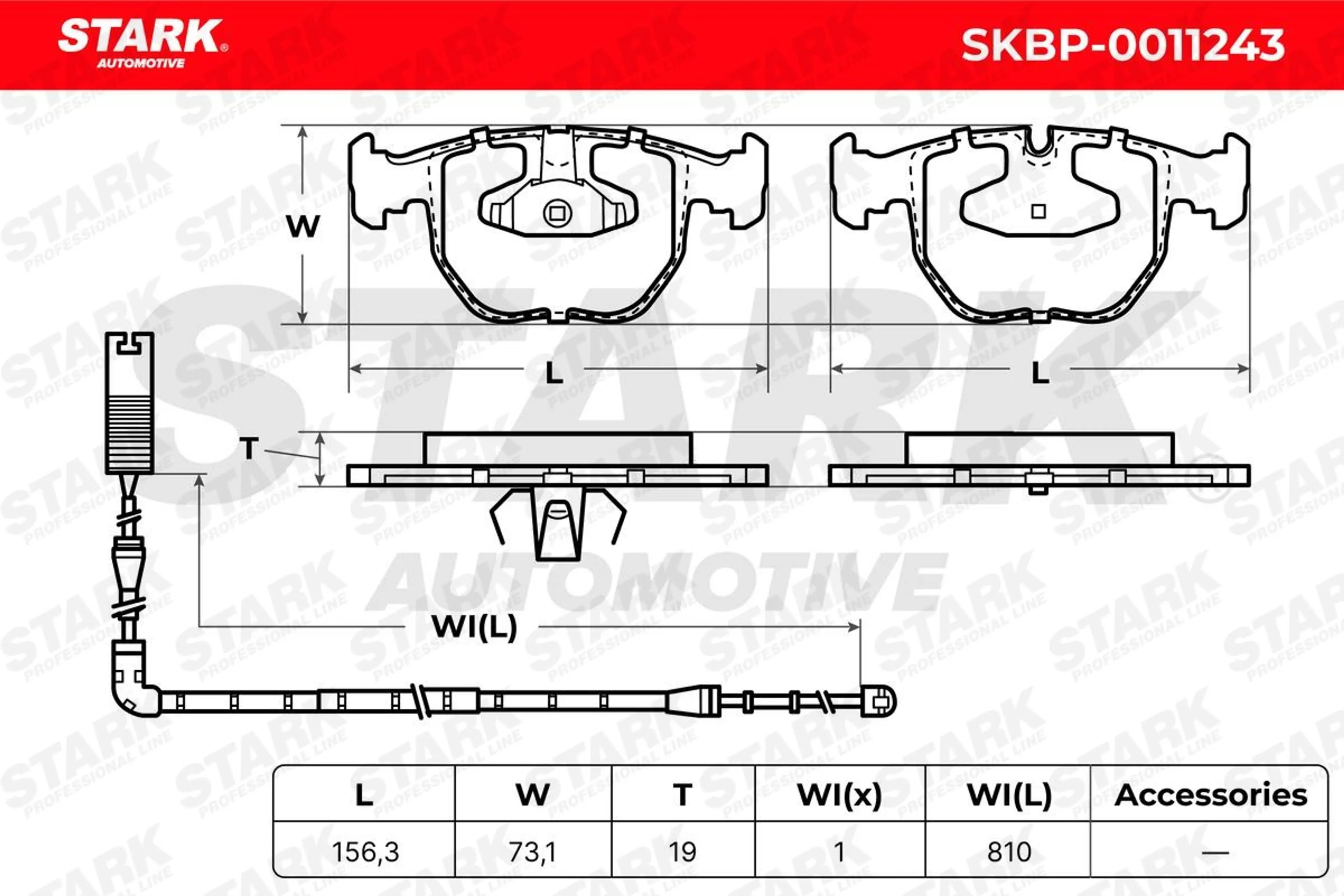 JUEGO DE PASTILLAS DE FRENO