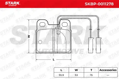 JUEGO DE PASTILLAS DE FRENO