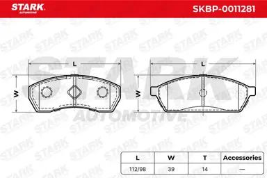 JUEGO DE PASTILLAS DE FRENO