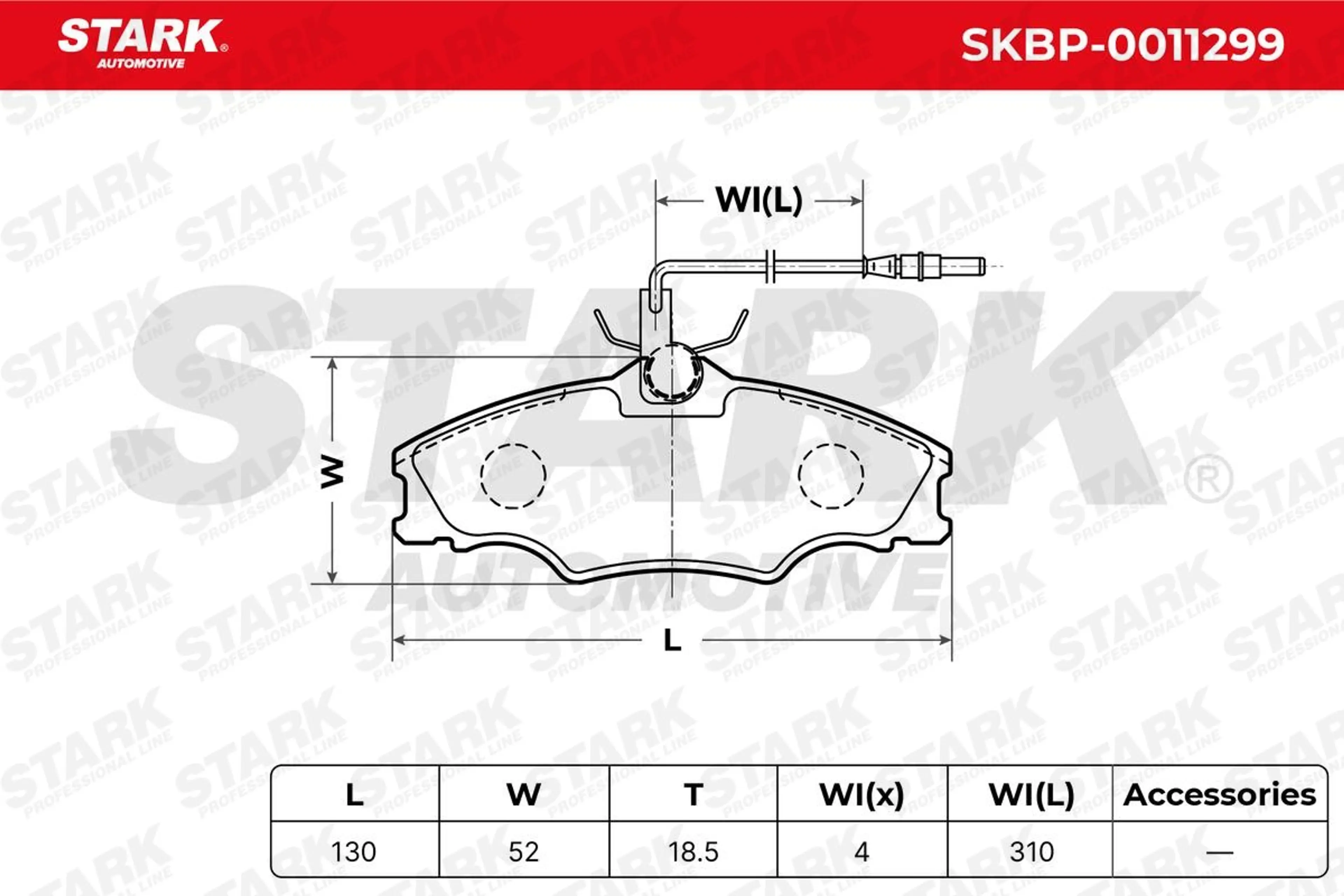 JUEGO DE PASTILLAS DE FRENO