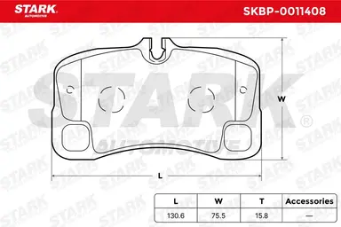 JUEGO DE PASTILLAS DE FRENO