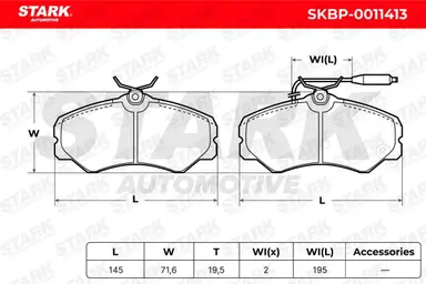 JUEGO DE PASTILLAS DE FRENO