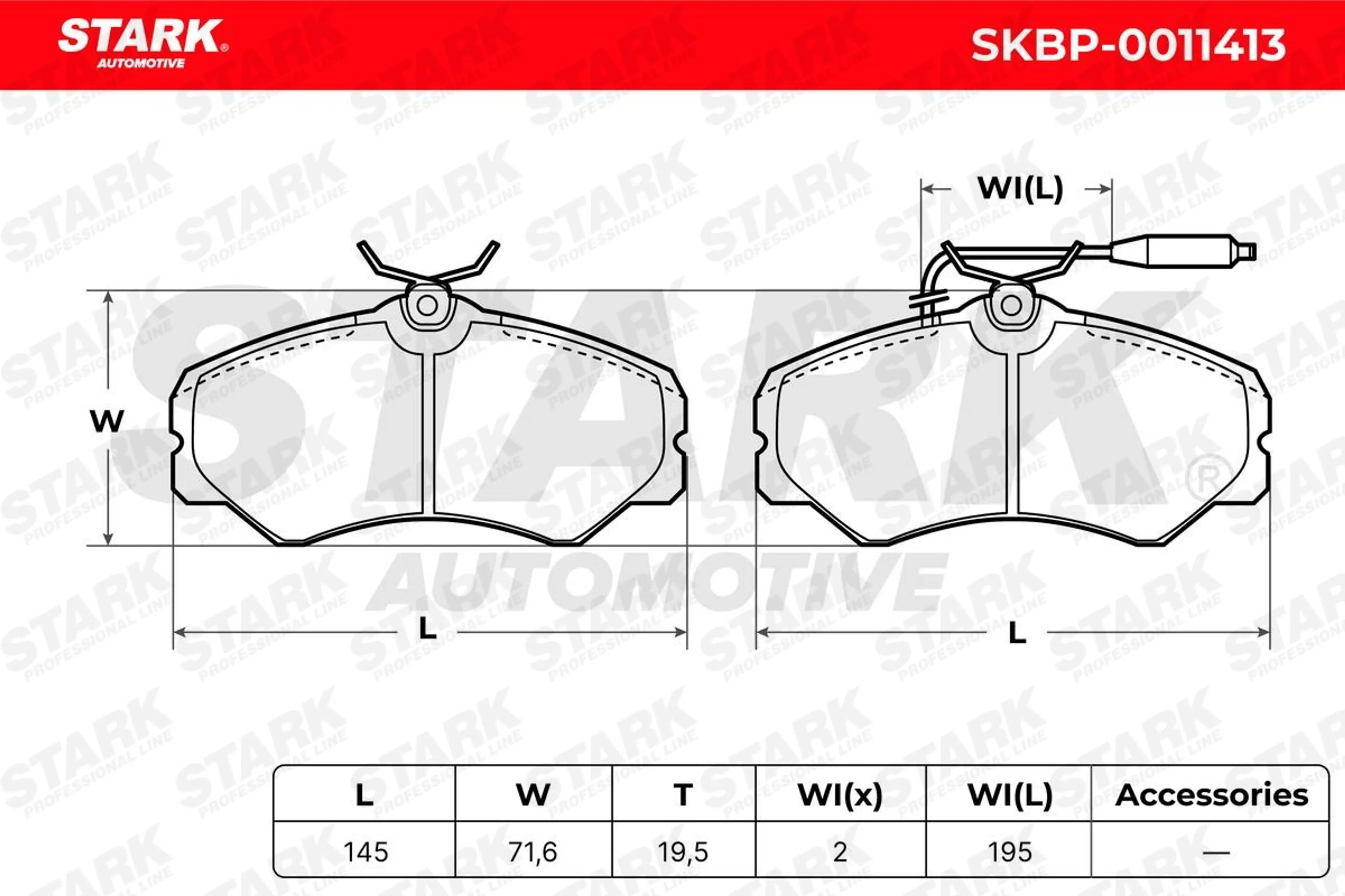 JUEGO DE PASTILLAS DE FRENO