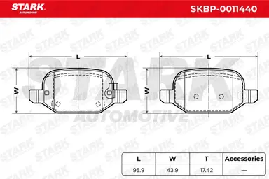 JUEGO DE PASTILLAS DE FRENO