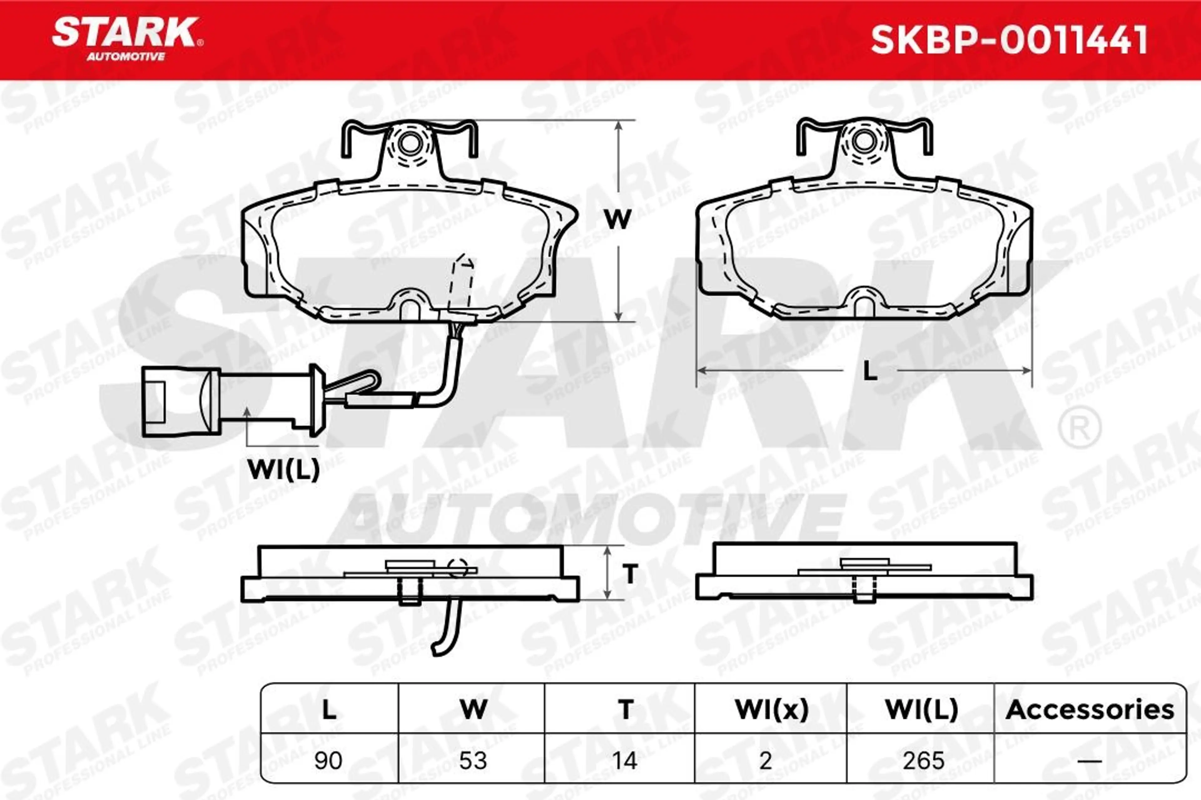 JUEGO DE PASTILLAS DE FRENO