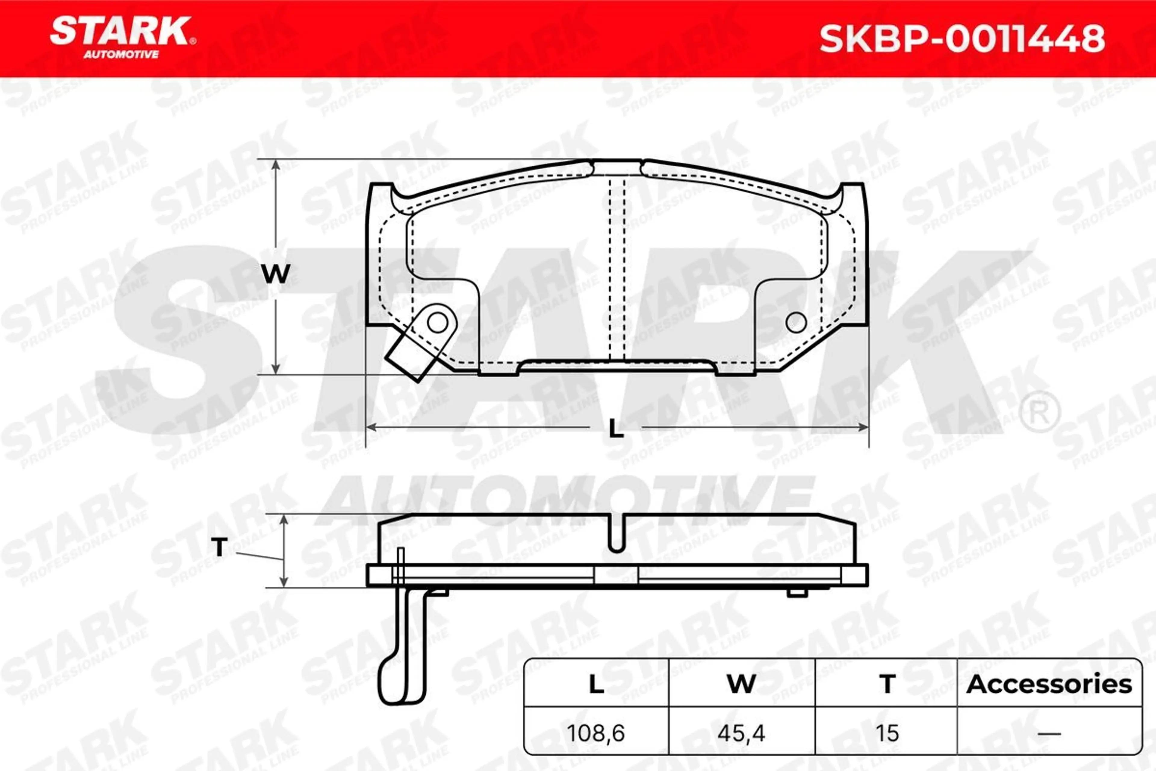 JUEGO DE PASTILLAS DE FRENO