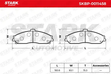 JUEGO DE PASTILLAS DE FRENO
