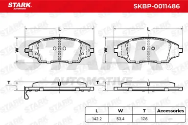 JUEGO DE PASTILLAS DE FRENO