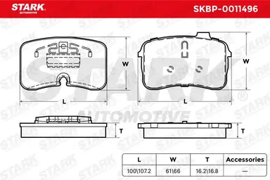 JUEGO DE PASTILLAS DE FRENO