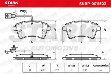 JUEGO DE PASTILLAS DE FRENO