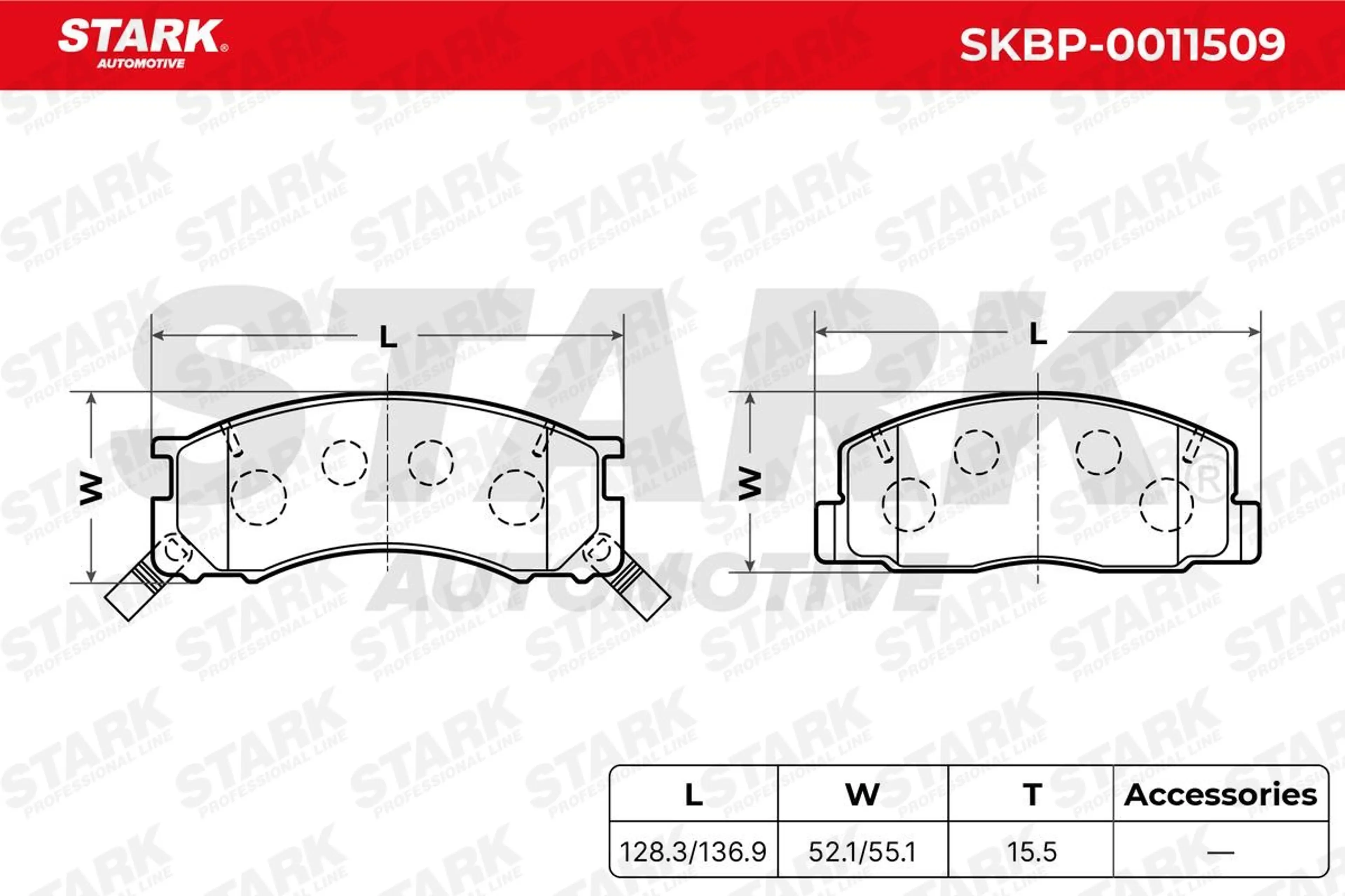 JUEGO DE PASTILLAS DE FRENO