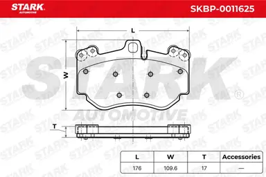 JUEGO DE PASTILLAS DE FRENO