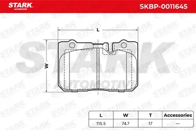 JUEGO DE PASTILLAS DE FRENO