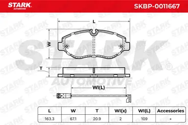 JUEGO DE PASTILLAS DE FRENO