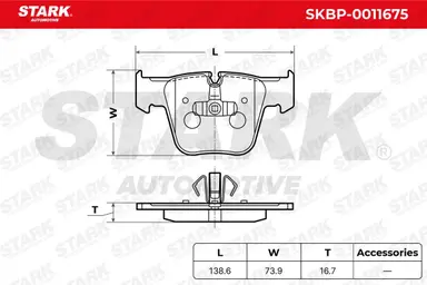 JUEGO DE PASTILLAS DE FRENO