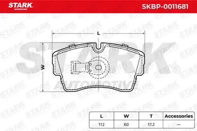 JUEGO DE PASTILLAS DE FRENO