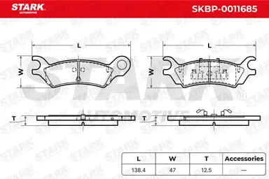 JUEGO DE PASTILLAS DE FRENO