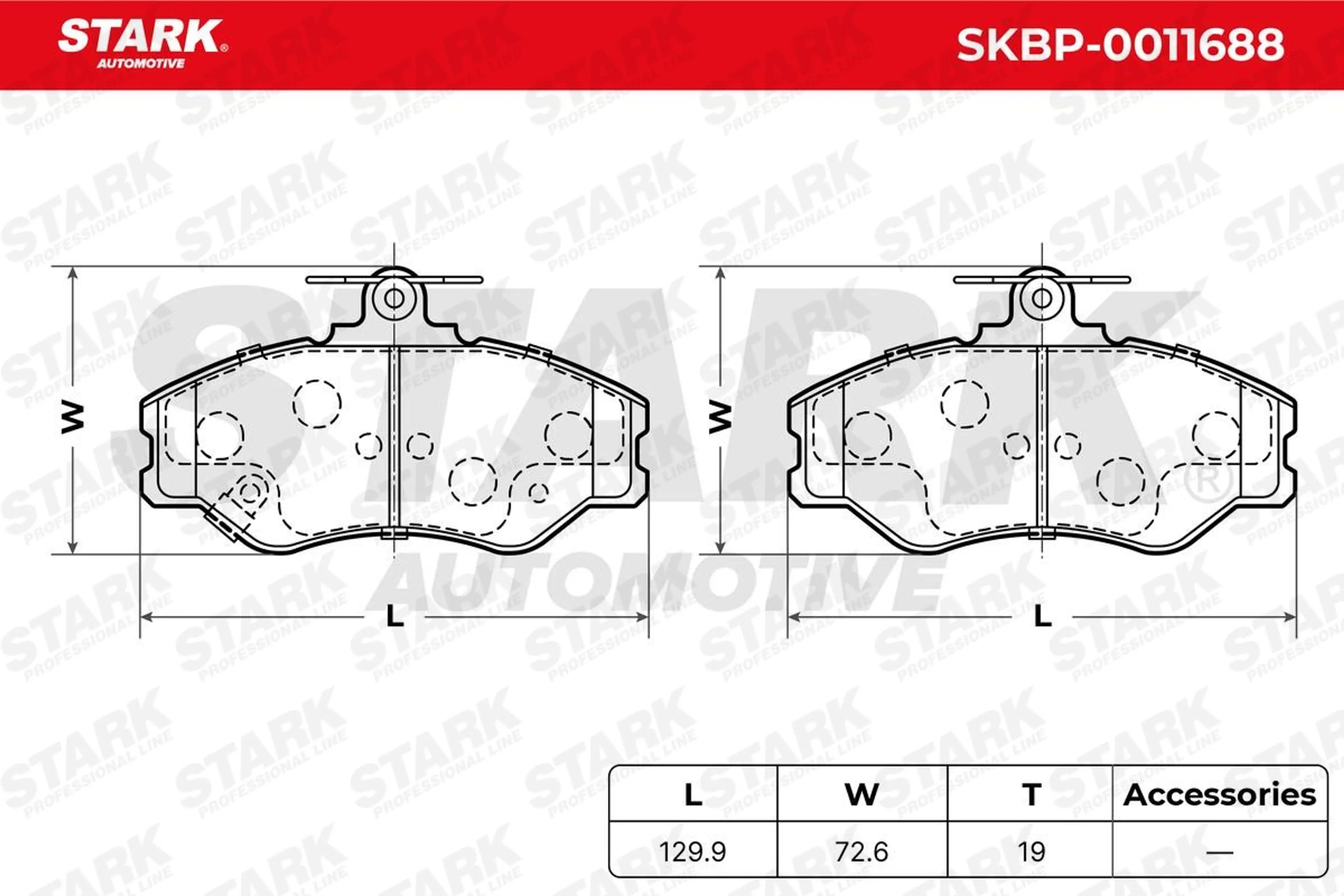 JUEGO DE PASTILLAS DE FRENO