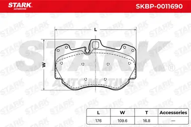 JUEGO DE PASTILLAS DE FRENO
