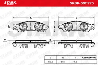 JUEGO DE PASTILLAS DE FRENO