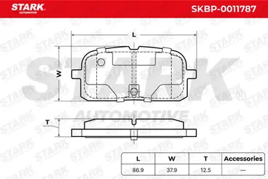 JUEGO DE PASTILLAS DE FRENO
