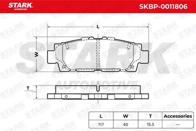 JUEGO DE PASTILLAS DE FRENO