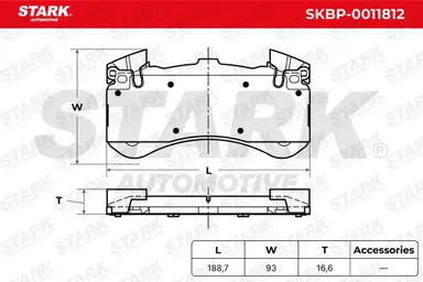 JUEGO DE PASTILLAS DE FRENO