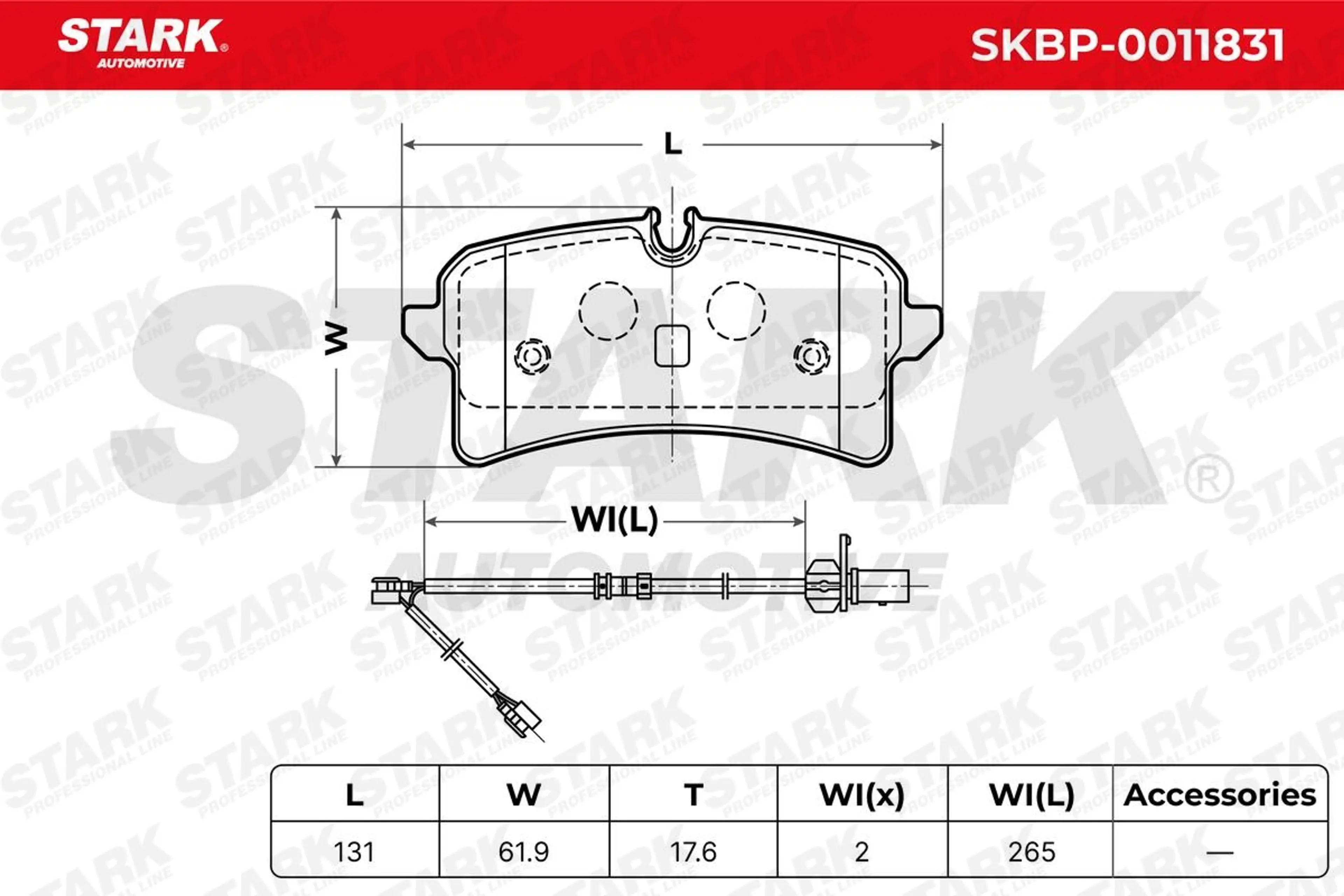 JUEGO DE PASTILLAS DE FRENO