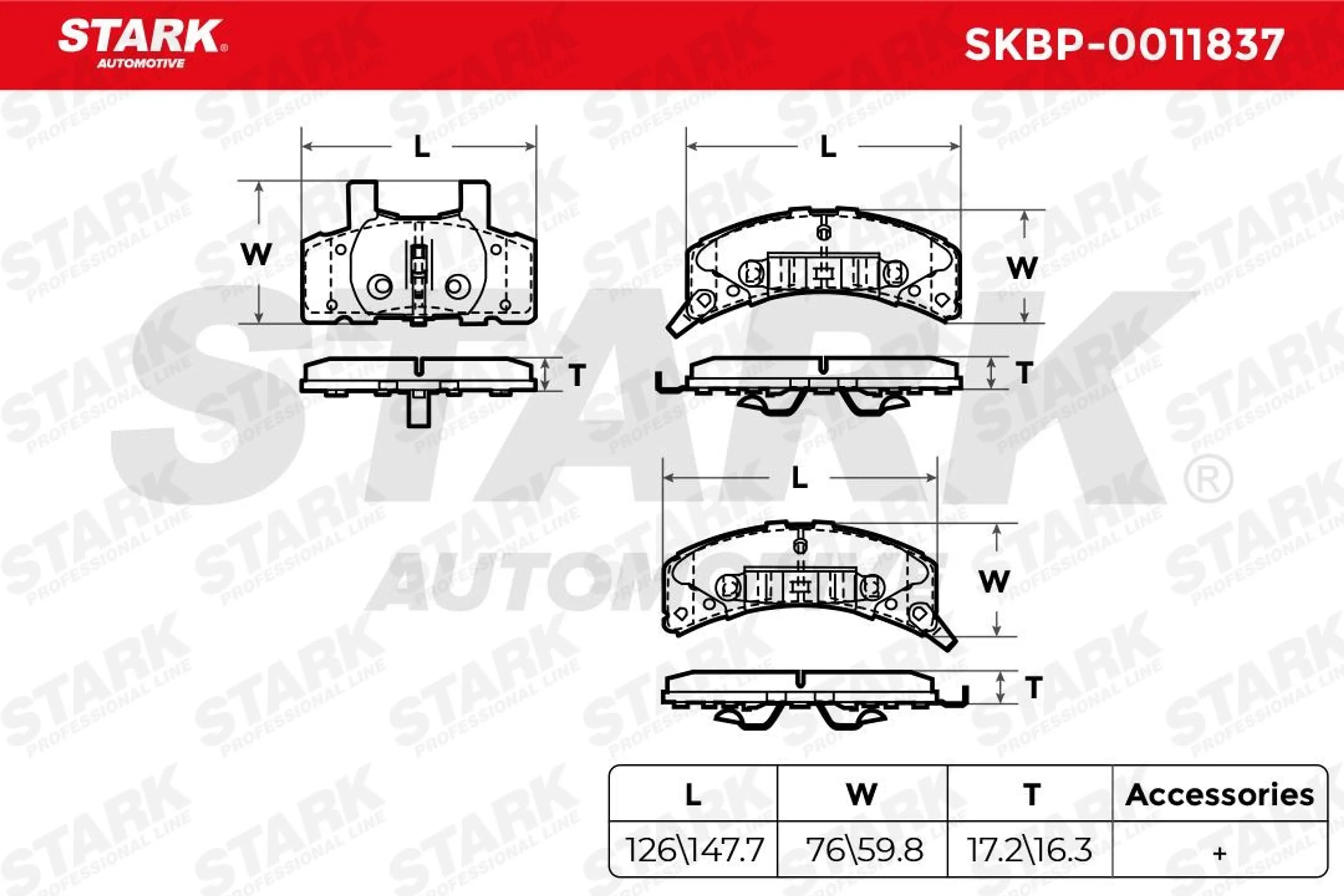 JUEGO DE PASTILLAS DE FRENO
