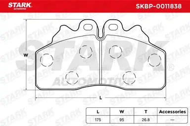 JUEGO DE PASTILLAS DE FRENO