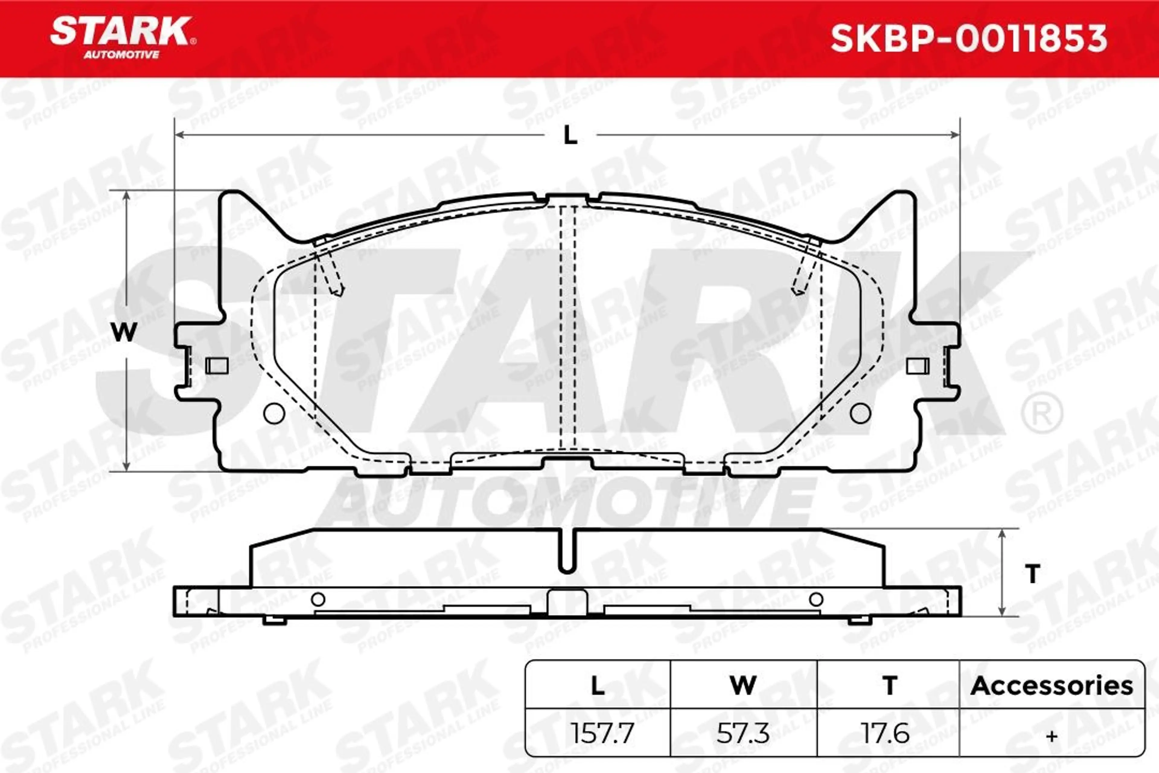 JUEGO DE PASTILLAS DE FRENO