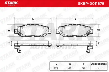 JUEGO DE PASTILLAS DE FRENO