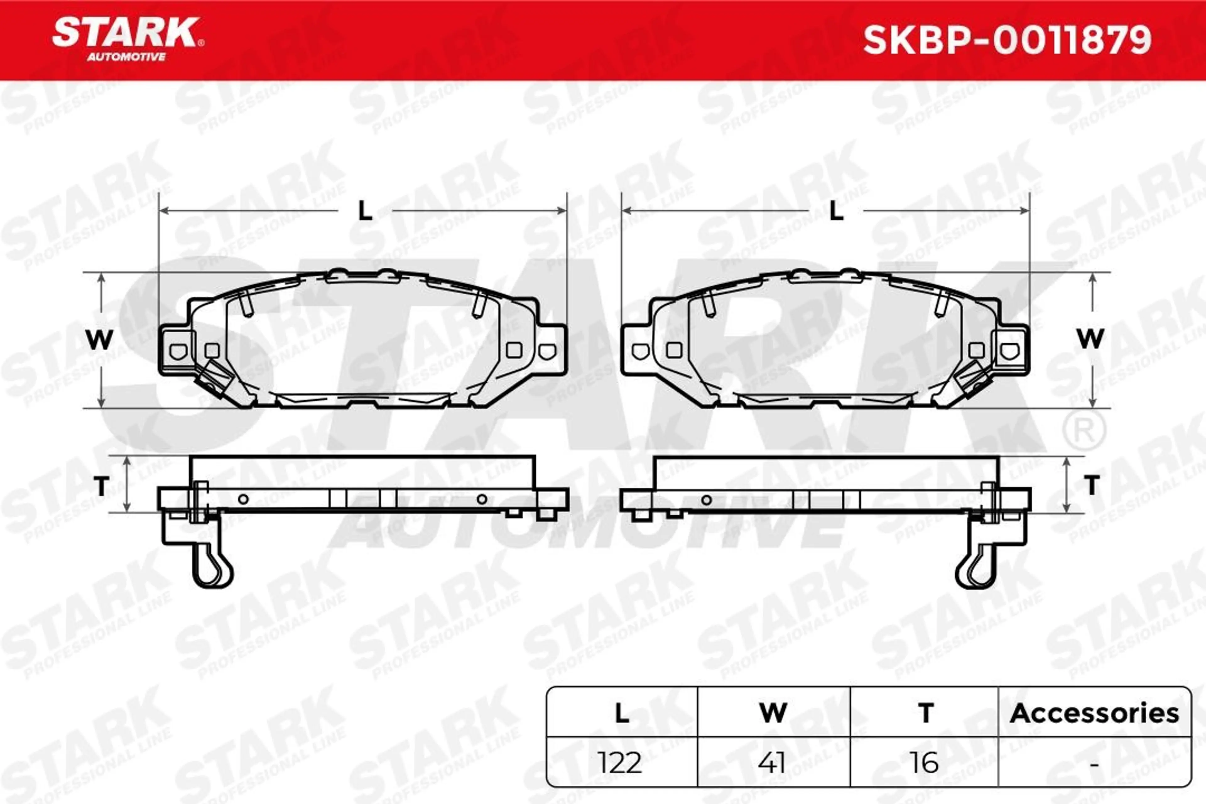 JUEGO DE PASTILLAS DE FRENO
