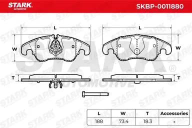 JUEGO DE PASTILLAS DE FRENO